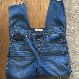 Madewell High Rise Skinny Crop, Size 28
